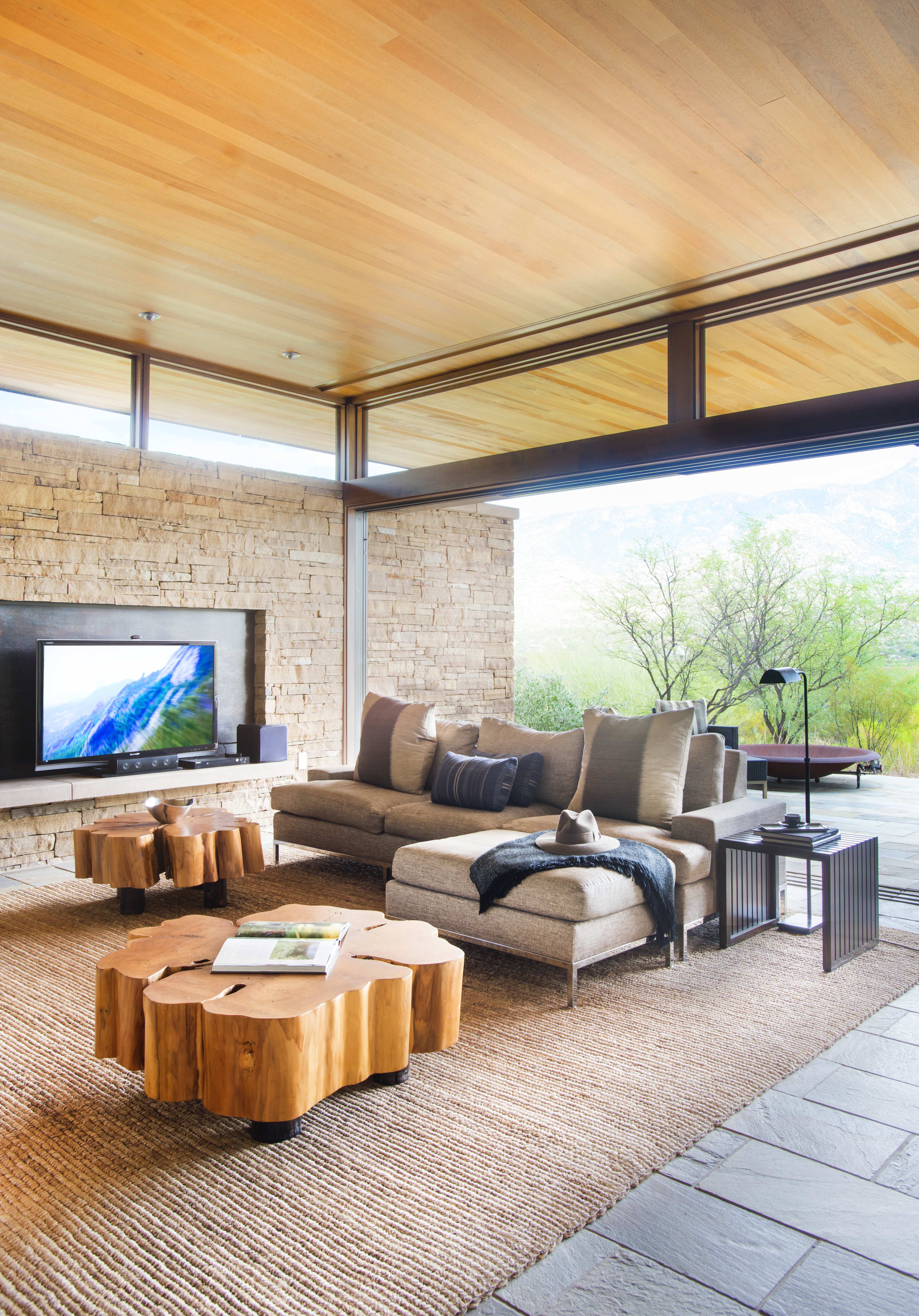 Private home at Miraval Resort and Spa in Tuscon, Arizona.