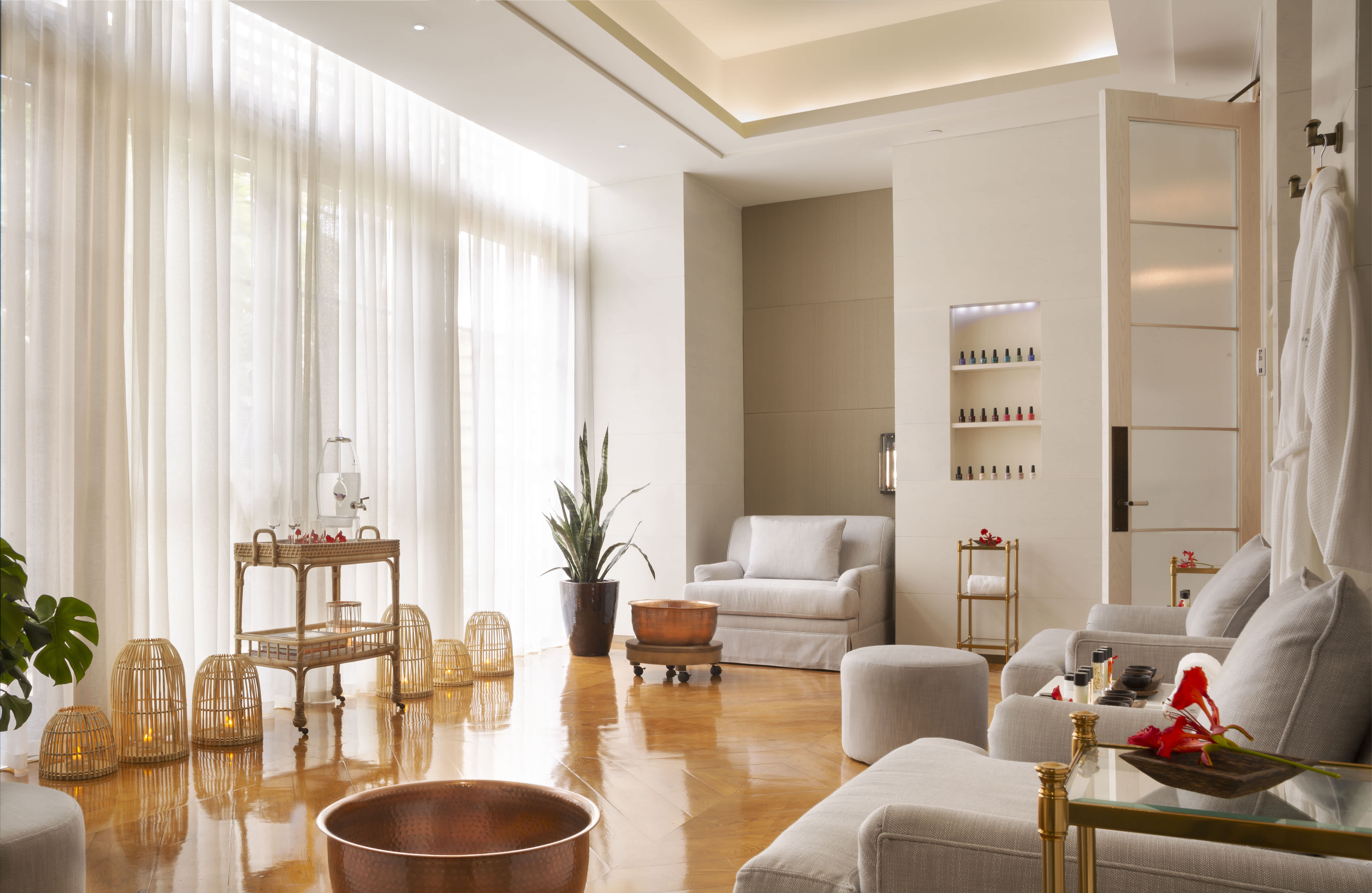 The spa at a resort in Baha Mar, Bahamas.