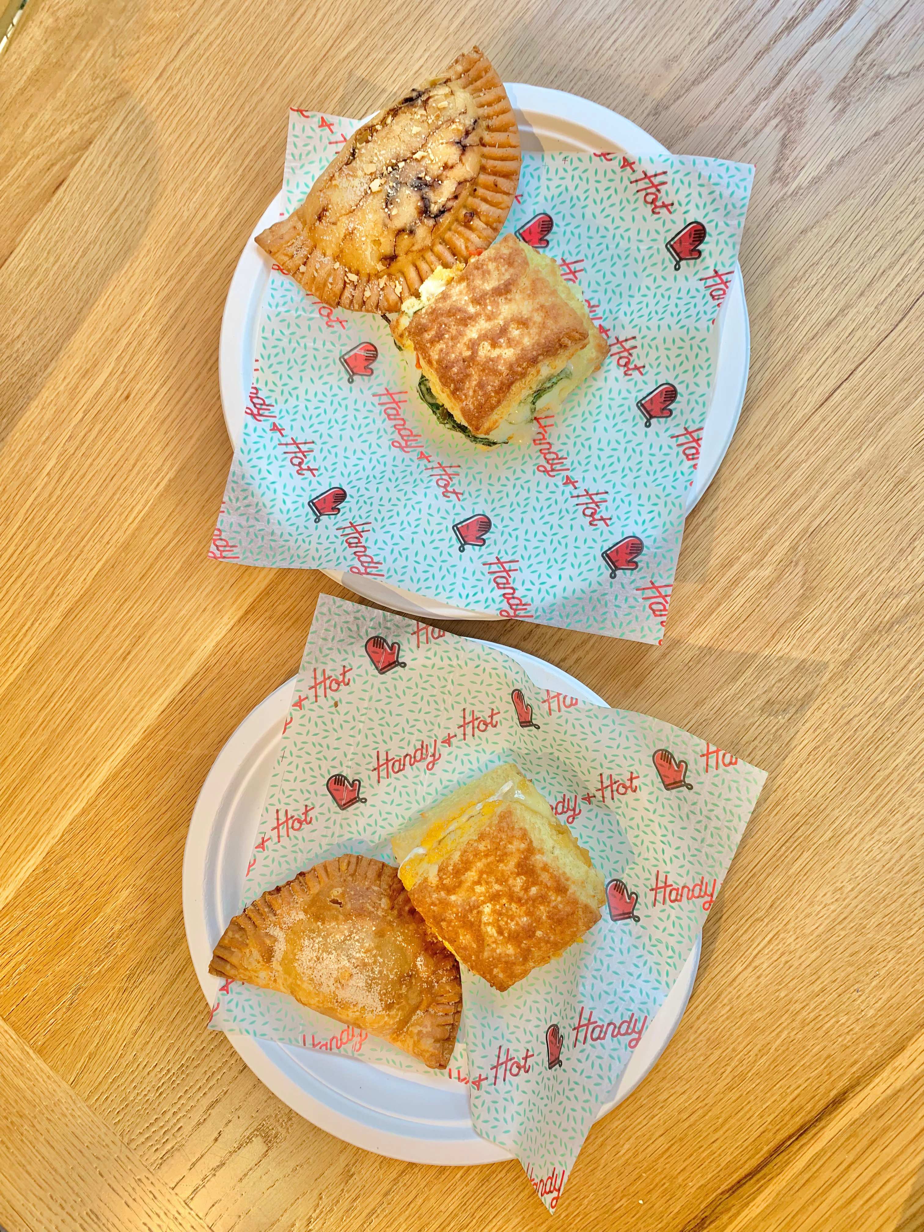 Baked goods at a restaurant in Charleston.