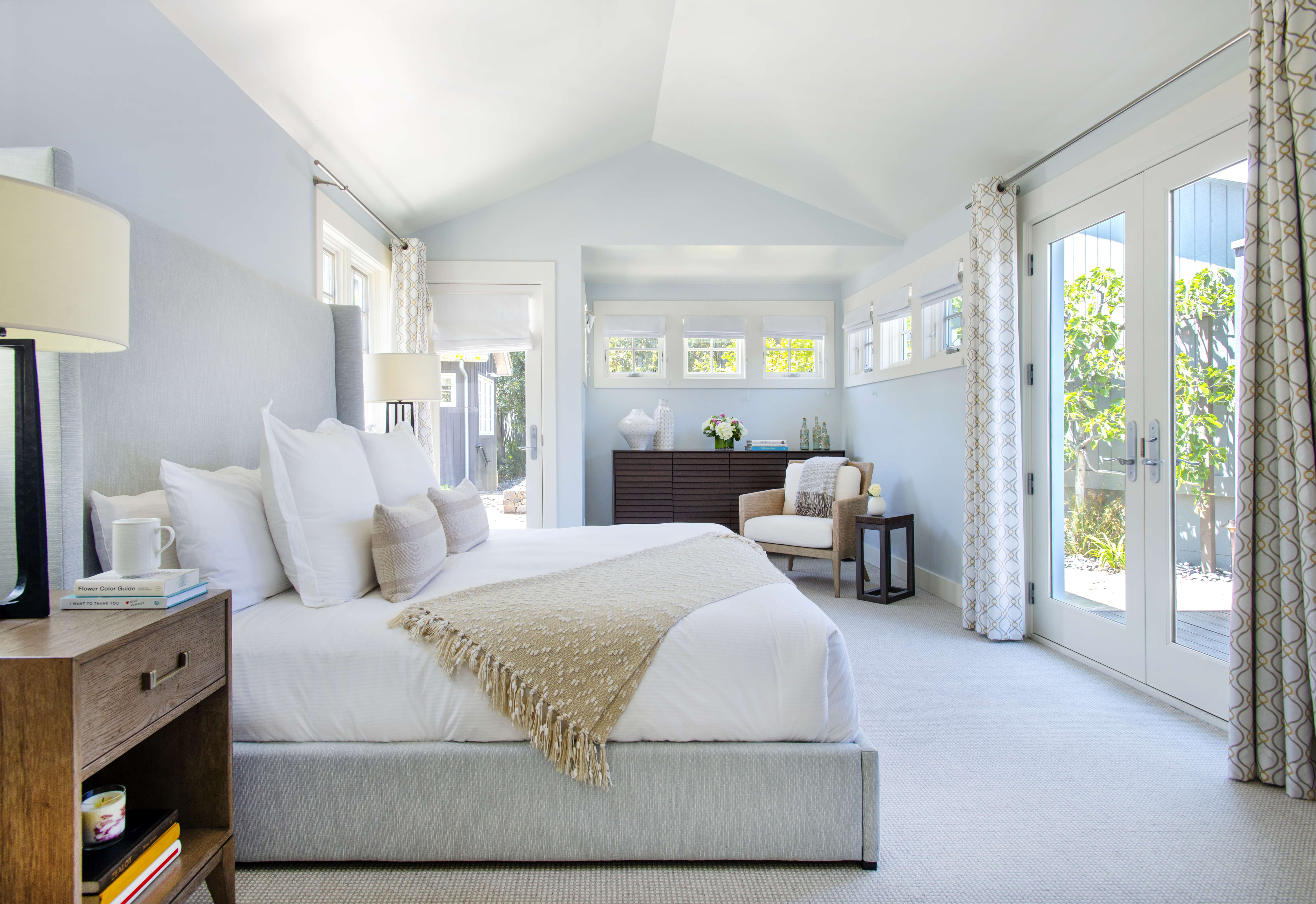 Large bedroom in private home in California.